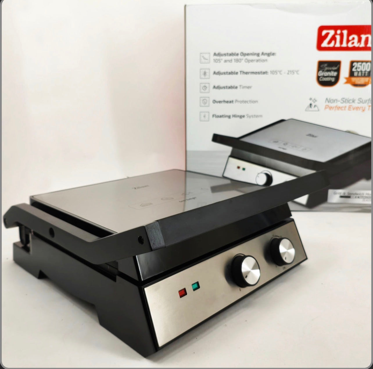 Гриль електричний Zilan ZLN3966 2500Вт