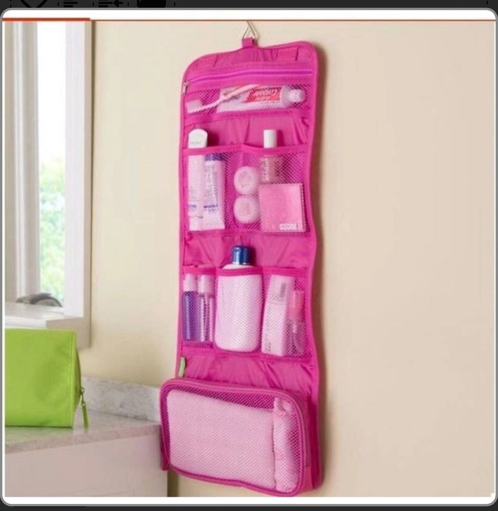 Органайзер дорожній сумочка Travel Storage Bag косметичка. Колір: рожевий