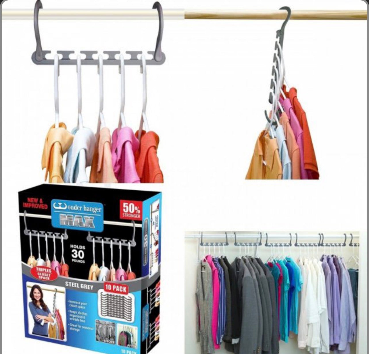 Універсальна вішалка Wonder Hanger Max