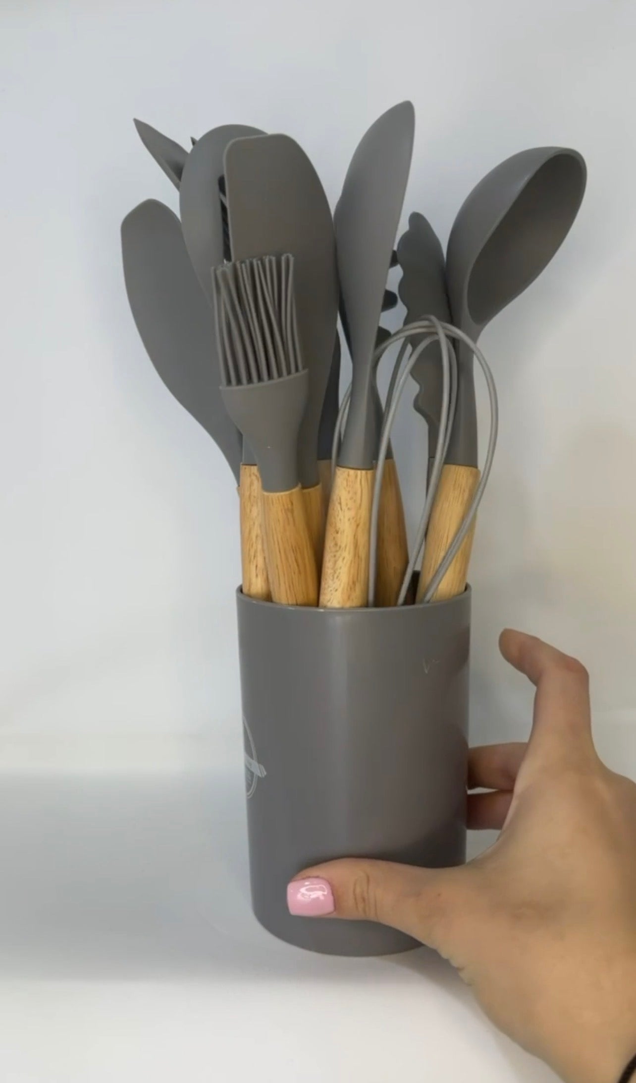 🍳 Кухонний набір Cooking Easy, 10 предметів із підставкою