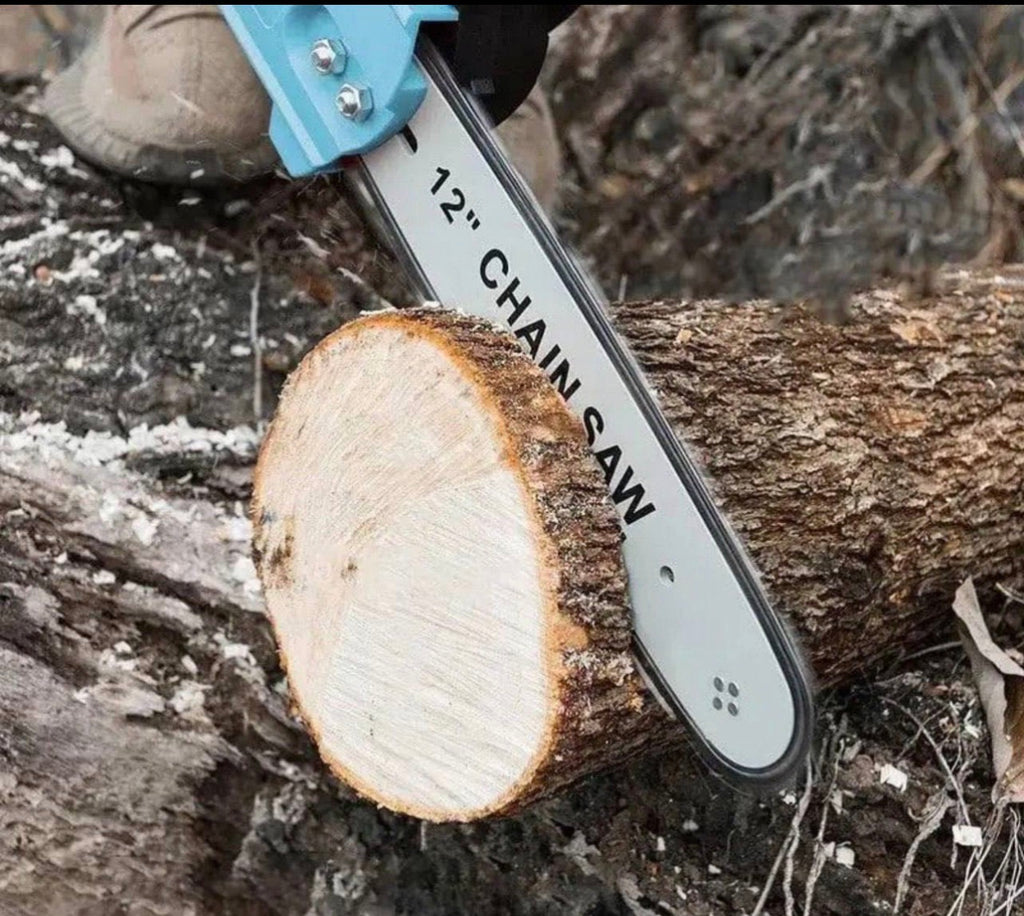 🔋 Ланцюгова акумуляторна пила Chain Saw 12” 48V з 2 акумуляторами та кейсом
