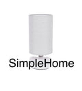 ✨ Настільна лампа Bella з сірим тканинним абажуром