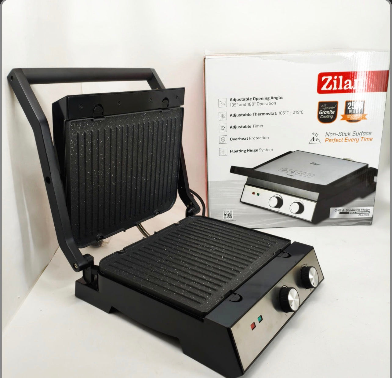 Гриль електричний Zilan ZLN3966 2500Вт