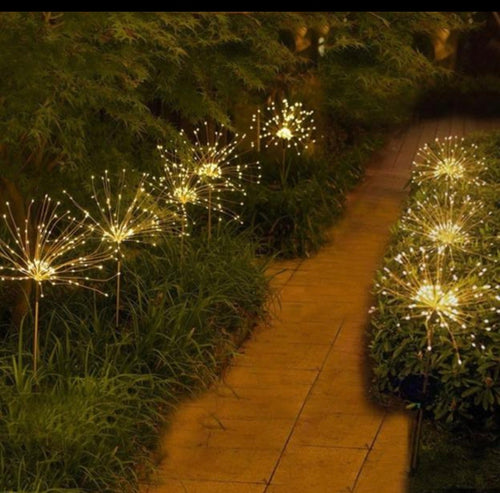 ✨ Садовий ліхтар “Кульбаба” 120 LED на сонячній батареї