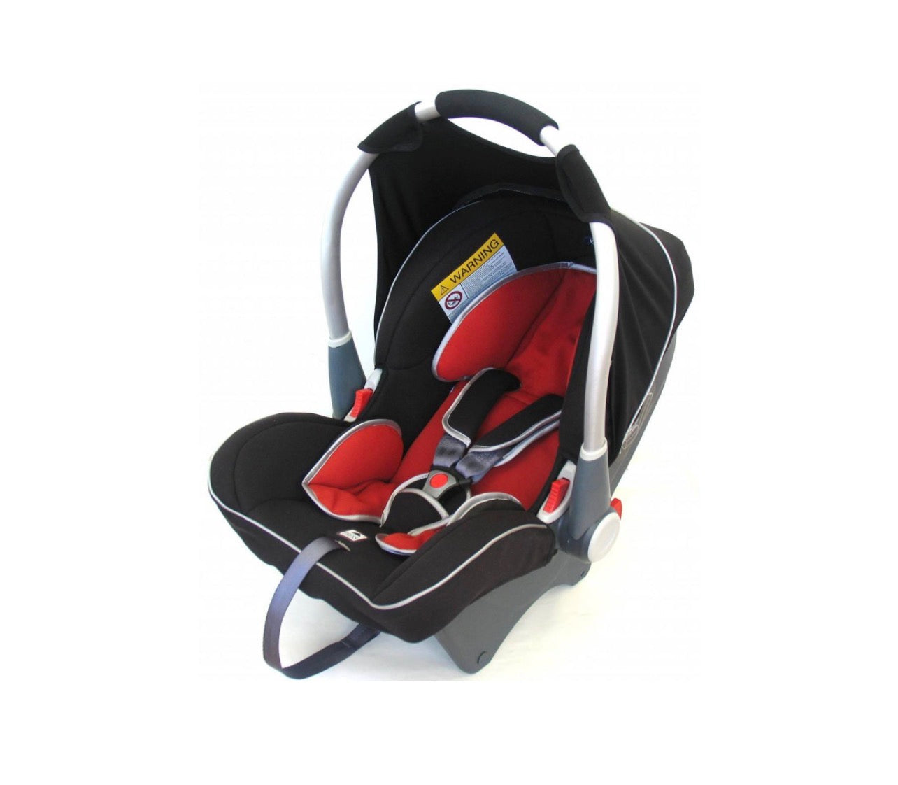 Автокрісло Klippan DinoFix Black & Dark Red (0–13 кг)