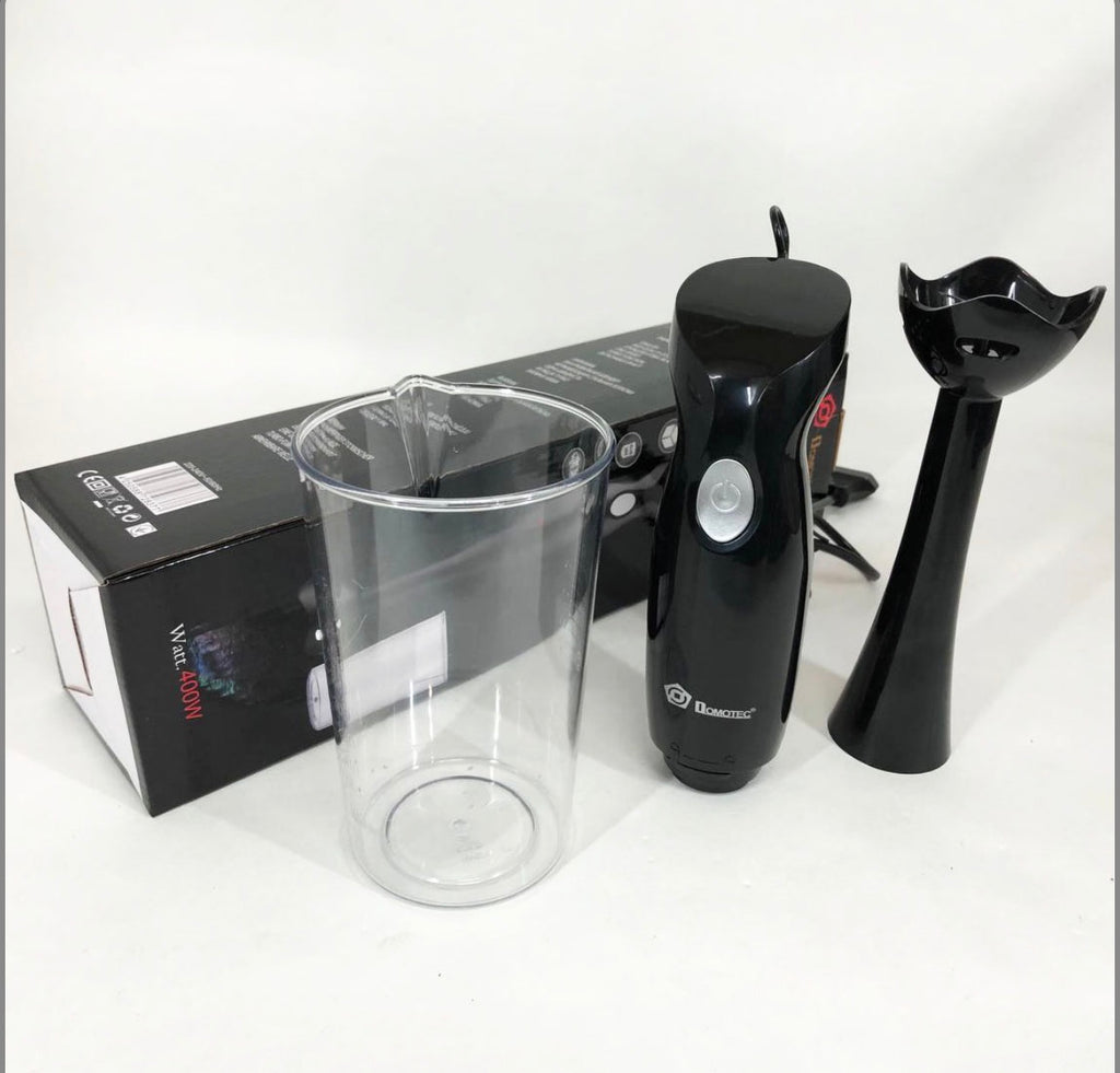 Блендер DOMOTEC MS-5105 400Вт зі склянкою, гарний занурювальний блендер для дому, електричний блендер
